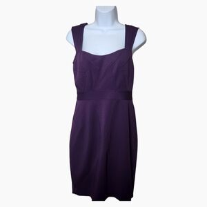 Z Spoke Zac Posen Purple Sheath Dress